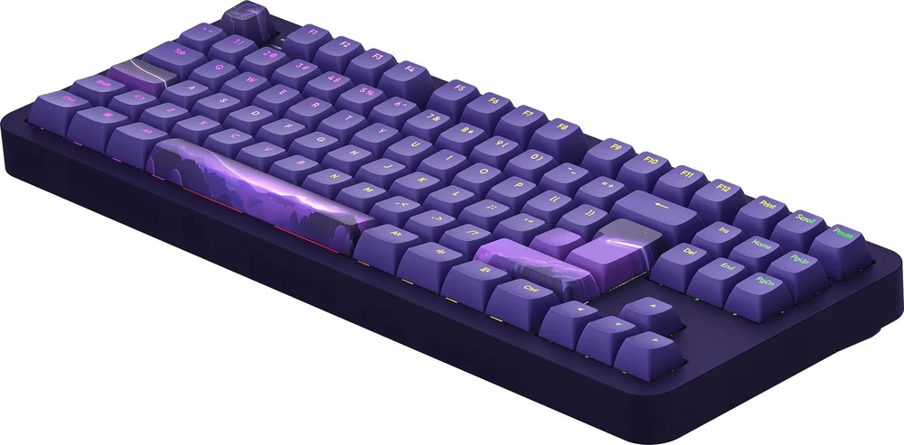 Klaviatūra Dark Project ALU87B (Celestial) ISO išdėstymas - G3MS Voidstone Switches