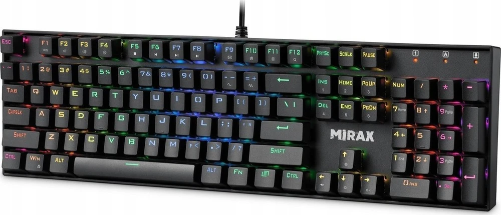 Klaviatūra Mėlyna Defender Mirax GK-352 Outemu Mėlyna