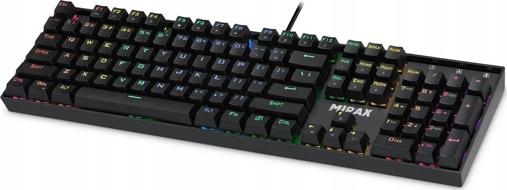 Klaviatūra Mėlyna Defender Mirax GK-352 Outemu Mėlyna