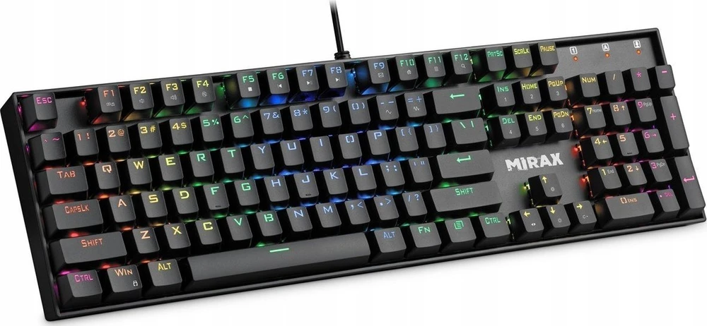 Klaviatūra Mėlyna Defender Mirax GK-352 Outemu Mėlyna
