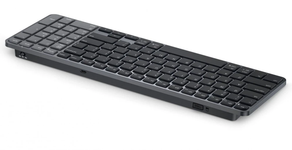 Dell Pro 7 įkraunama kompaktiška klaviatūra - KB746 - US International (QWERTY)