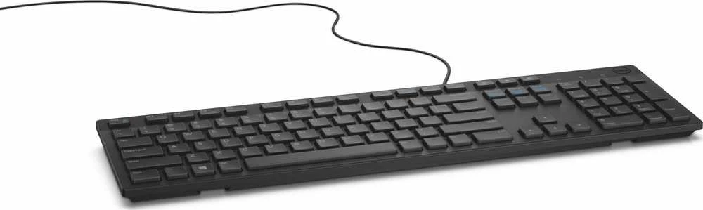 Dell Klaviatūra | KB216 | Multimedia | su laidu | Ukrainian | Juodas