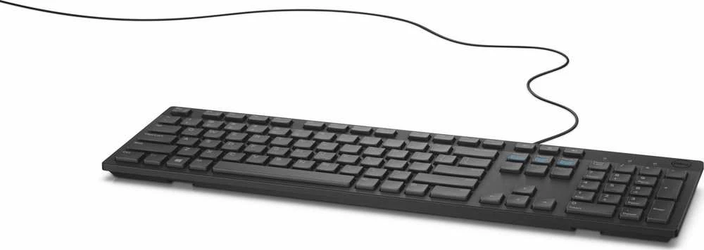 Dell Klaviatūra | KB216 | Multimedia | su laidu | Ukrainian | Juodas