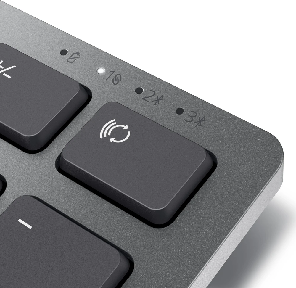 DELL daugiafunkcinė belaidė klaviatūra – KB700 – čekų/slovakų k. (QWERTZ)