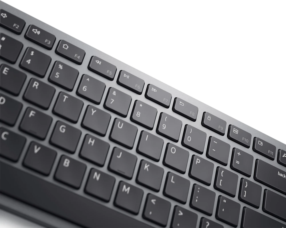DELL daugiafunkcinė belaidė klaviatūra – KB700 – čekų/slovakų k. (QWERTZ)