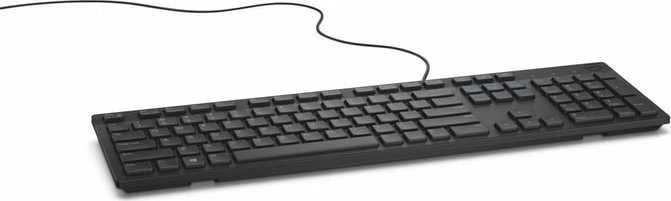 Klaviatūra Dell KB216 su laidu 100% (full-size) juoda