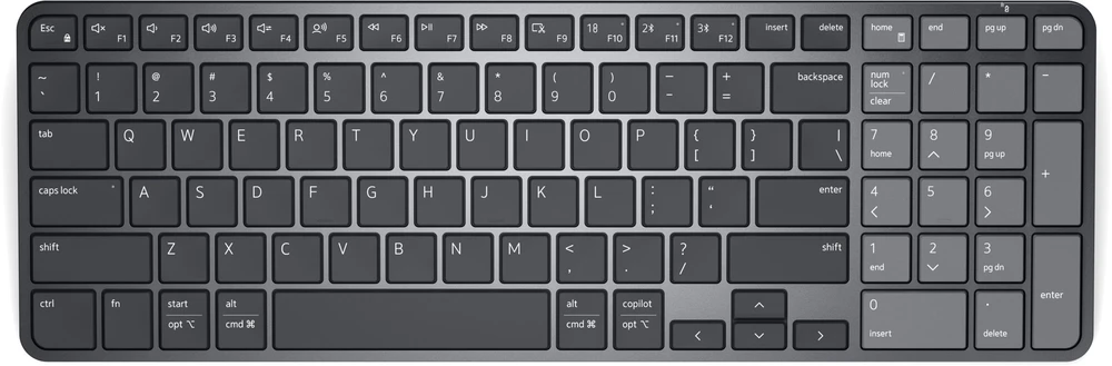 Klaviatūra Dell Pro 7 KB746 (KB746-BLK-GER)