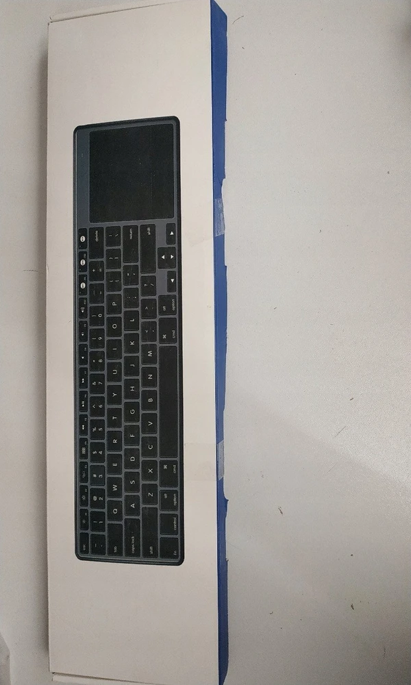 Belaidė mini klaviatūra su jutikliniu kilimėliu, šiaurietišku išdėstymu, USB nano imtuvu, juoda DELTACO / TB-504