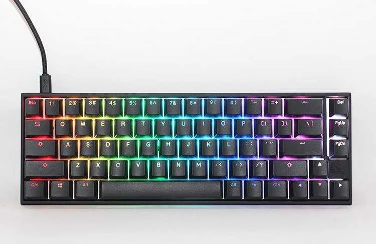 Ducky Mecha Pro SF žaidimų klaviatūra – Cherry MX-Raudona US išdėstymas