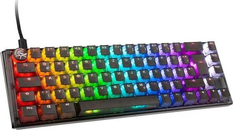 Klaviatūra Ducky Ducky One 2 Pro Mini Klaviatūra žaidimams, RGB LED - Cherry Raudona