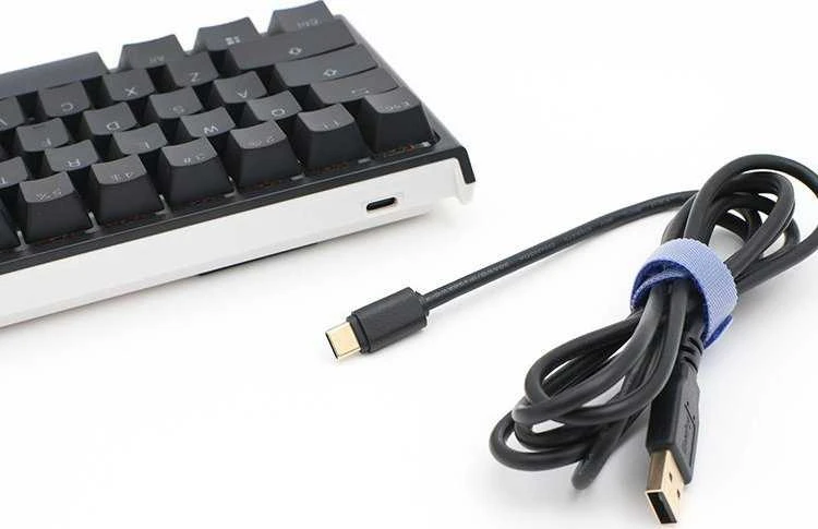 Mechaninė klaviatūra Ducky One 2 Mini RGB, PBT, MX Raudona, US išdėstymas