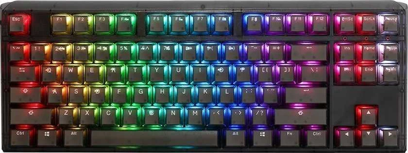Ducky One 3 Aura Juodas TKL žaidimų klaviatūra, RGB LED – Gateron Baby Kangaroo US išdėstymas
