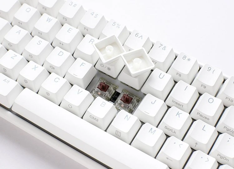 Klaviatūra Ducky One 3 Classic Mini MX-Raudona Baltas (DKON2161ST-RDEPDPWWWSC1)