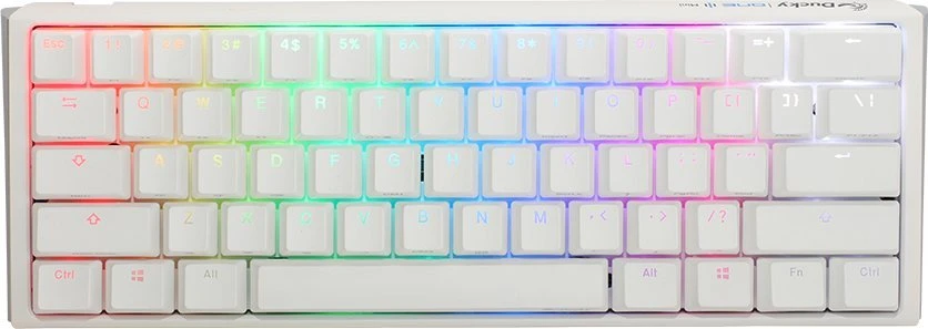 Klaviatūra Ducky One 3 Classic Mini MX-Raudona Baltas (DKON2161ST-RDEPDPWWWSC1)