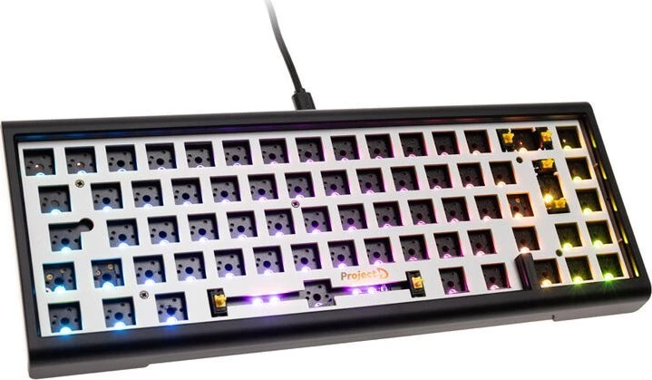 Ducky Tinker 65 Barebone Klaviatūra žaidimams, RGB - juodas (ISO-DE)