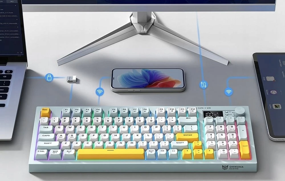 ONIKUMA G80 žaidimų klaviatūra