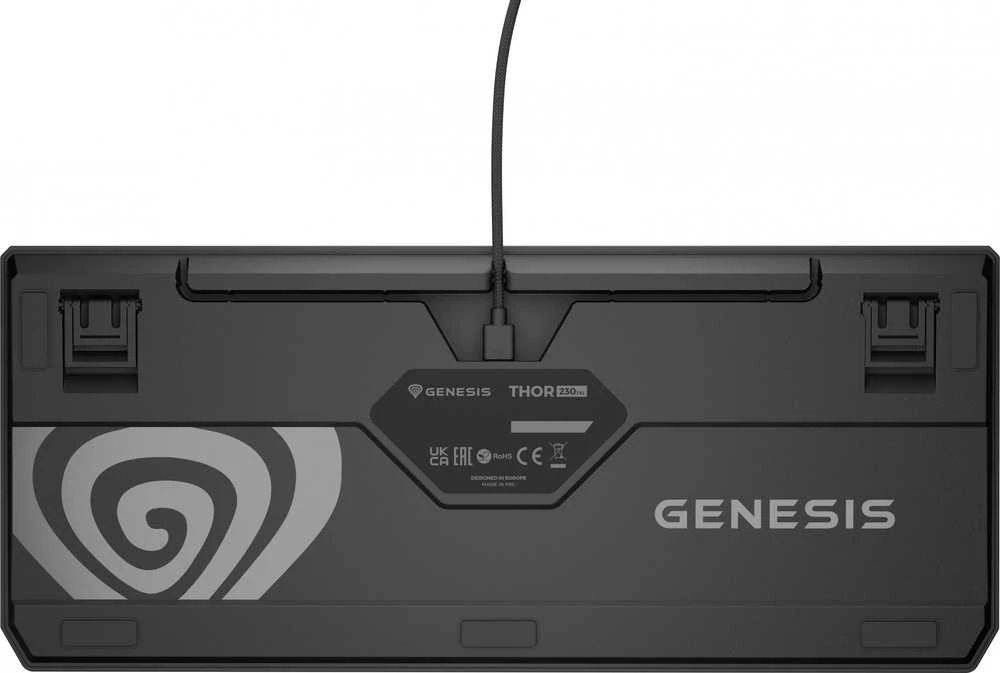 Genesis | THOR 230 | Mechaninė klaviatūra žaidimams | su laidu | US | Outemu Brown | Juodas
