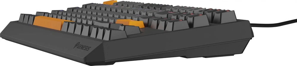 Genesis | THOR 230 TKL | Mechaninė klaviatūra žaidimams | su laidu | US | Outemu Raudona | Anchor Gray Negative