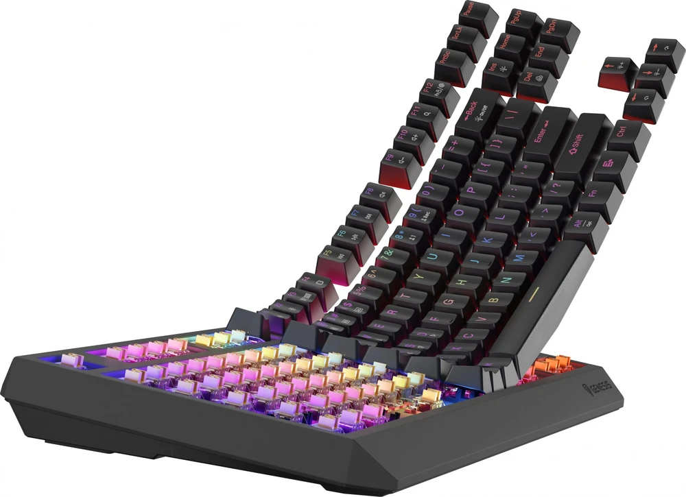 Genesis | THOR 230 | Mechaninė klaviatūra žaidimams | Wireless | US | Outemu Panda | Juodas