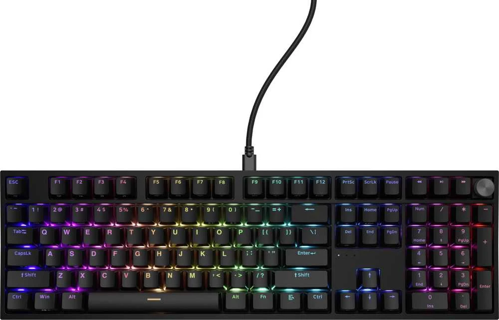 Klaviatūra žaidimams Genesis Thor 404 Gateron Geltona Pro su laidu mechaninė su pašvietimu juoda