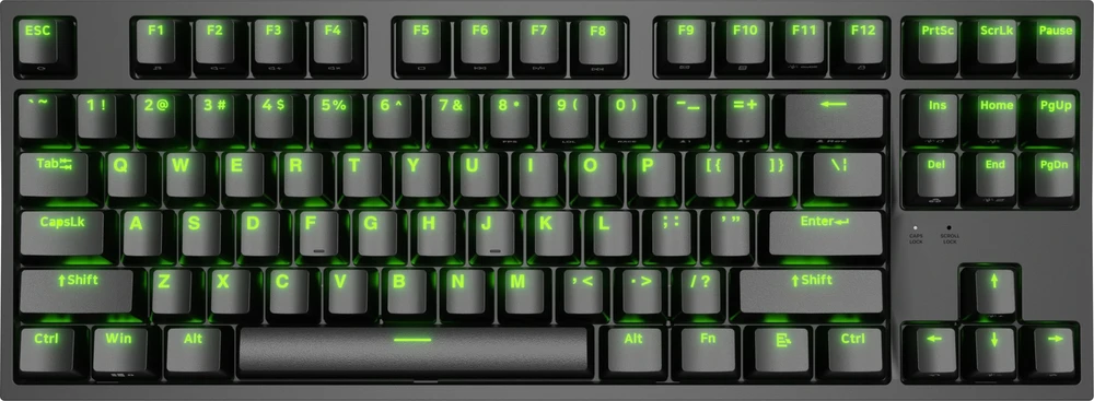 Genesis | THOR 404 TKL | Mechaninė klaviatūra žaidimams | su laidu | US | Gateron Geltona Pro | Juodas | RGB