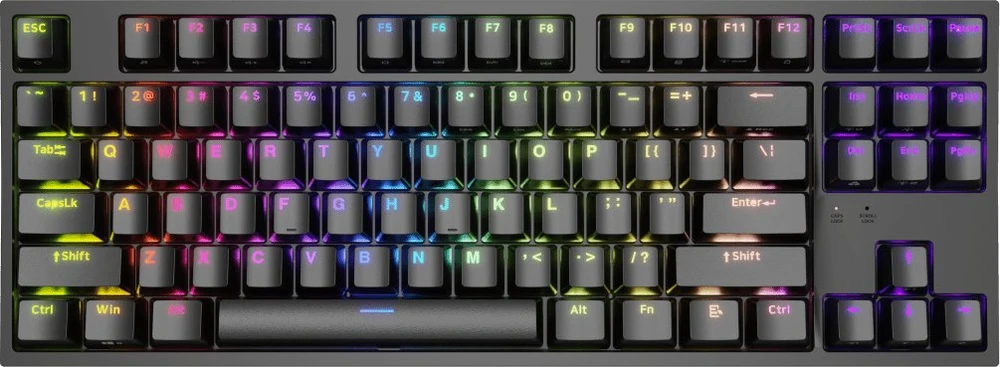 Genesis | THOR 404 TKL | Mechaninė klaviatūra žaidimams | su laidu | US | Kailh Box Brown V2 | Juodas | RGB
