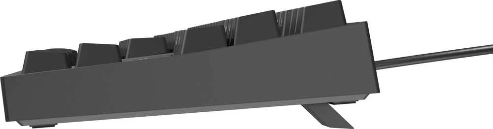 GNS GENESIS Thor 404 TKL klaviatūra Žaidimams USB QWERTZ Vokiečių Juoda