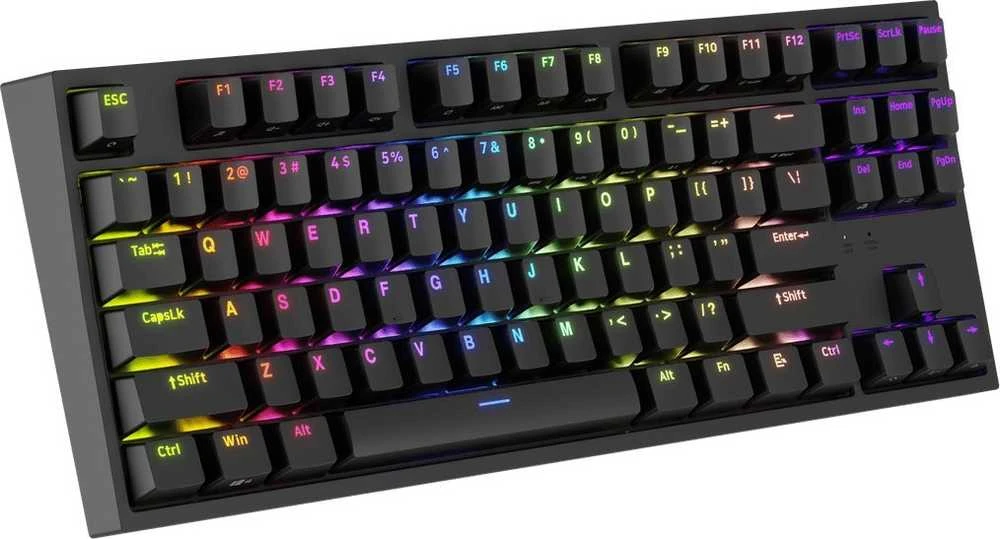 Genesis | THOR 404 TKL | Mechaninė klaviatūra žaidimams | su laidu | US | Kailh Box Brown V2 | Juodas | RGB