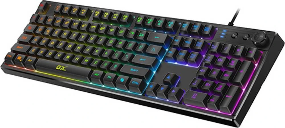 Genius GX Gaming Scorpion K7 Plus Copilot klaviatūra su laidu (USB) CZ/SK, juoda