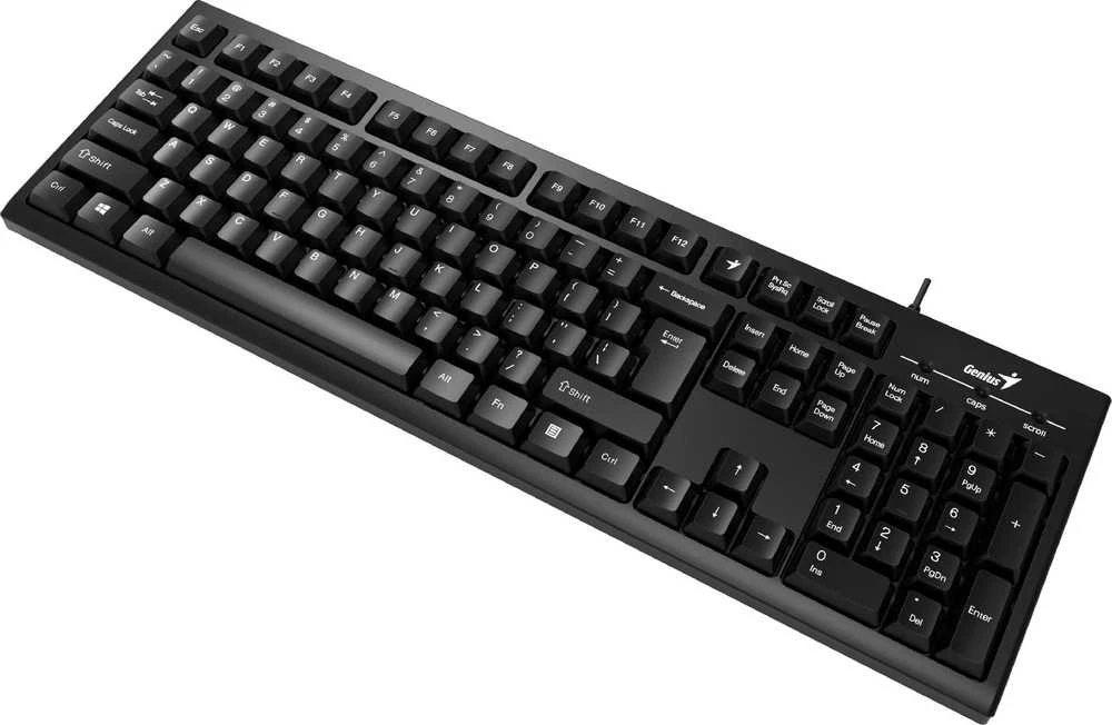 KYE 31300005400 Genius klaviatūra Smart KB-100, Juodas, USB, US
