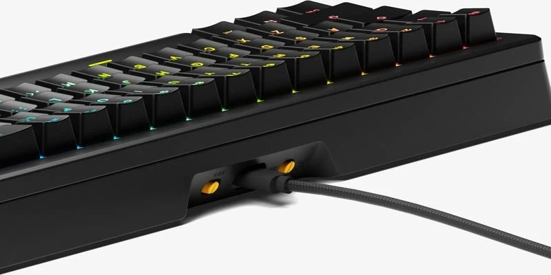 Glorious GMMK 3 100 % Custom Gaming-klaviatūra - Pre-Built, ANSI (US), Fox Switches, juodas