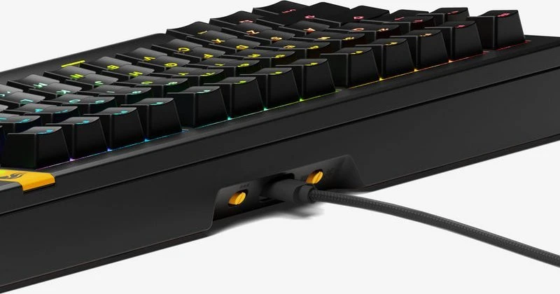 Glorious GMMK 3 HE 75 % Custom žaidimų klaviatūra – Pre-Built, ANSI US išdėstymas, Fox HE Switches, juodos spalvos