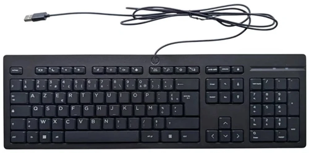 Hewlett Packard (HP) Klaviatūra HP 125 (125 Klaviatūra su laidu FR)