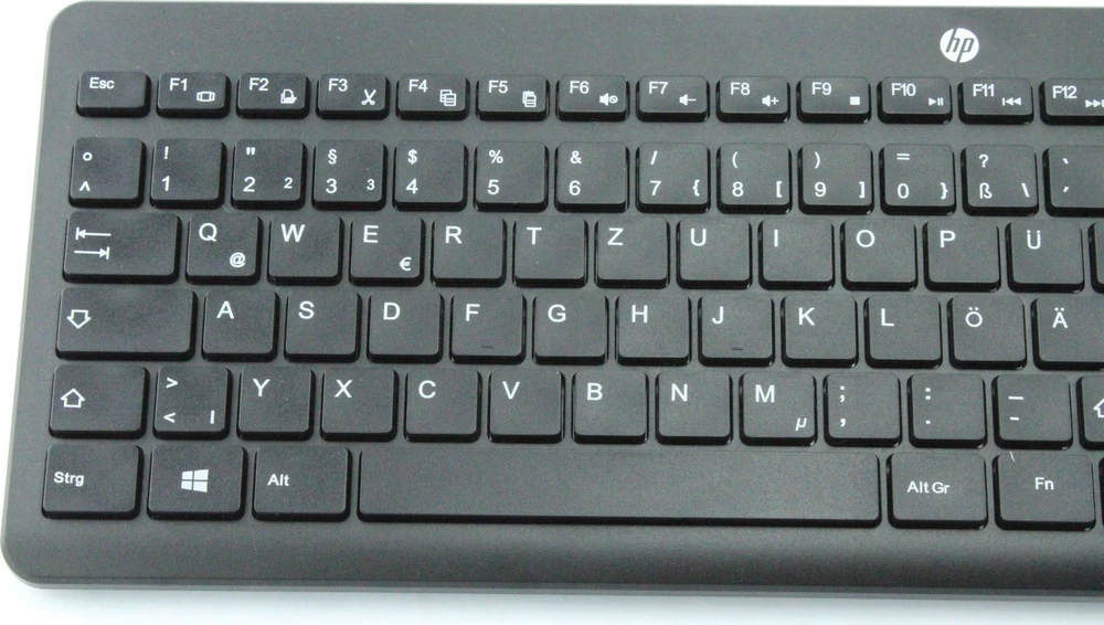 Hewlett Packard (HP) HP Klaviatūra 230 Belaidė klaviatūra USB-A Juodas