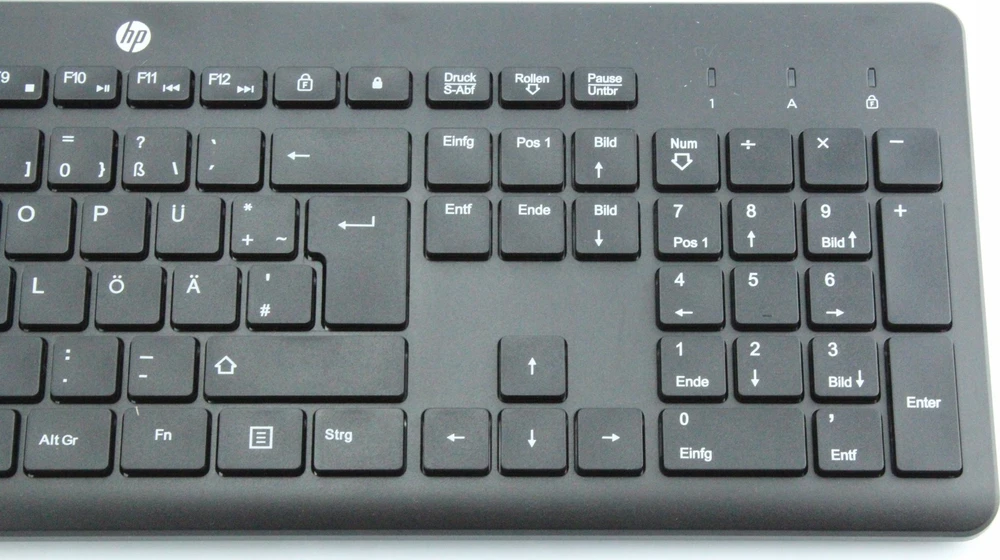 Hewlett Packard (HP) HP Klaviatūra 230 Belaidė klaviatūra USB-A Juodas