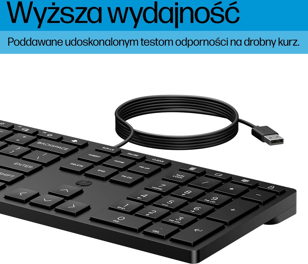 HP Laidinė darbalaukio 320K klaviatūra