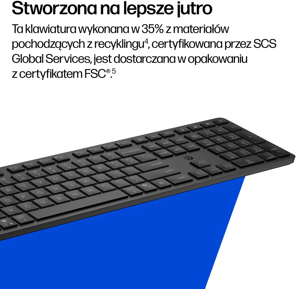 Hewlett Packard (HP) belaidė klaviatūra 490k multi-device dual mode - bd5f4aa#abb