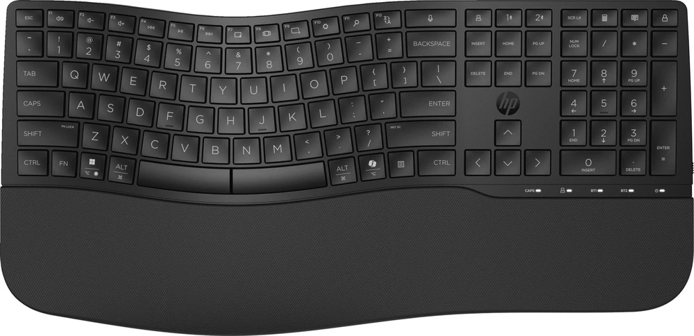 Klaviatūra HP 680 belaidė 100% (full-size) juoda