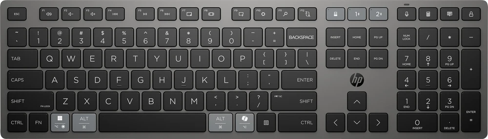 Klaviatūra HP 720 įkraunamas daugiafunkcis įrenginys (KBD HP 720Multi-DeviceRchrgblW)