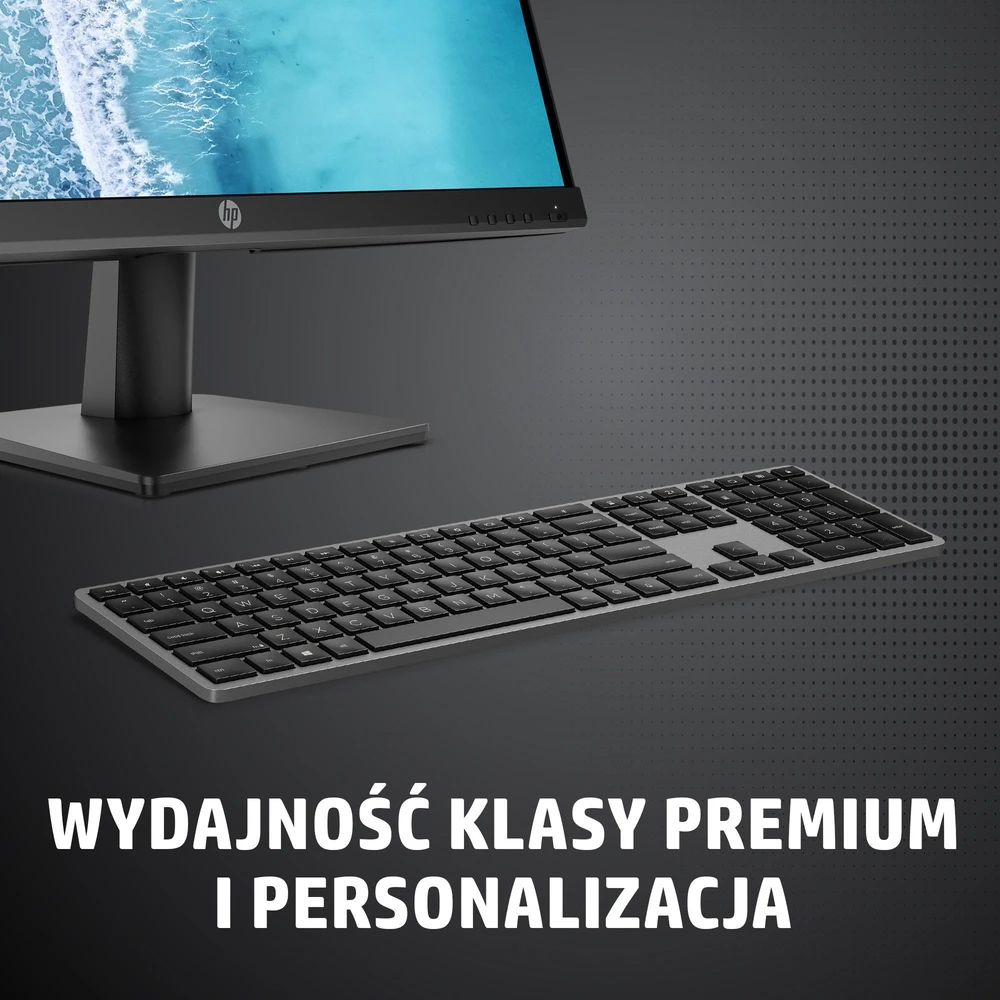 Klaviatūra Hewlett Packard (HP) HP 975 DUAL-MODE WL KBD - .