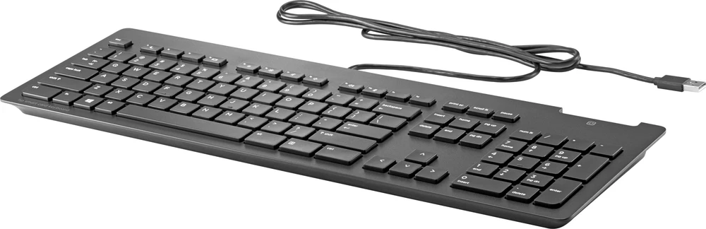 Klaviatūra HP Slim v2 SmCard USB KBD JK