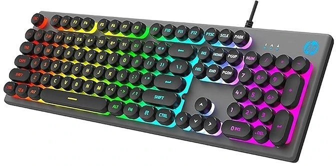 HP K500Y USB Membrane Klaviatūra žaidimams RGB / ENG