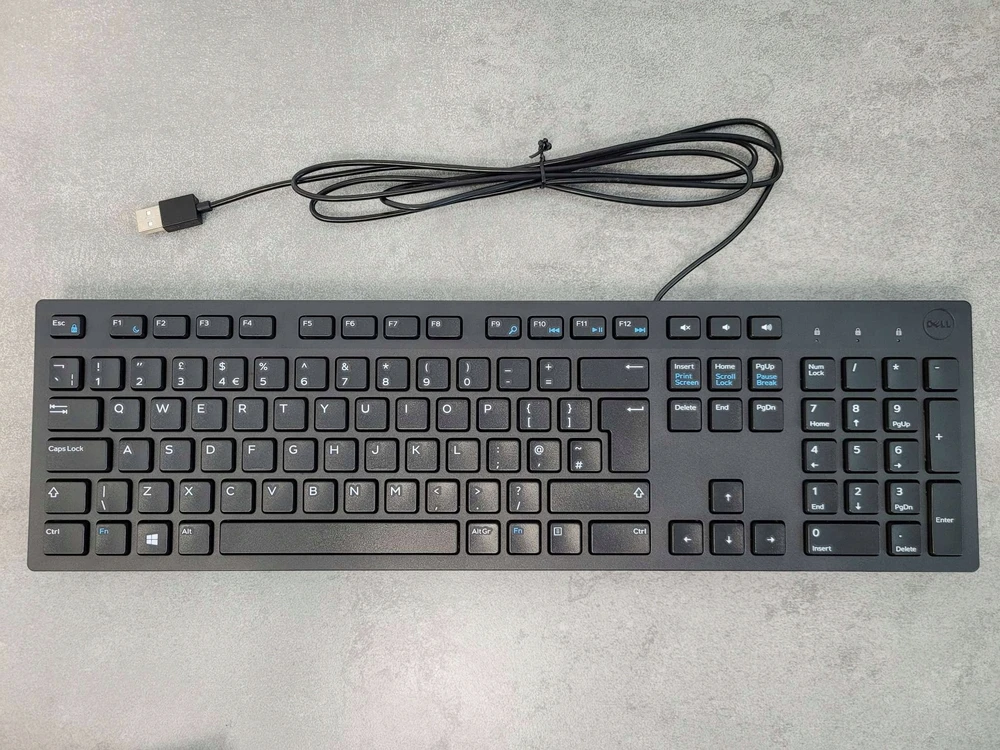 Klaviatūra HP KB216 (KB216 klaviatūra USB QWERTY UK)
