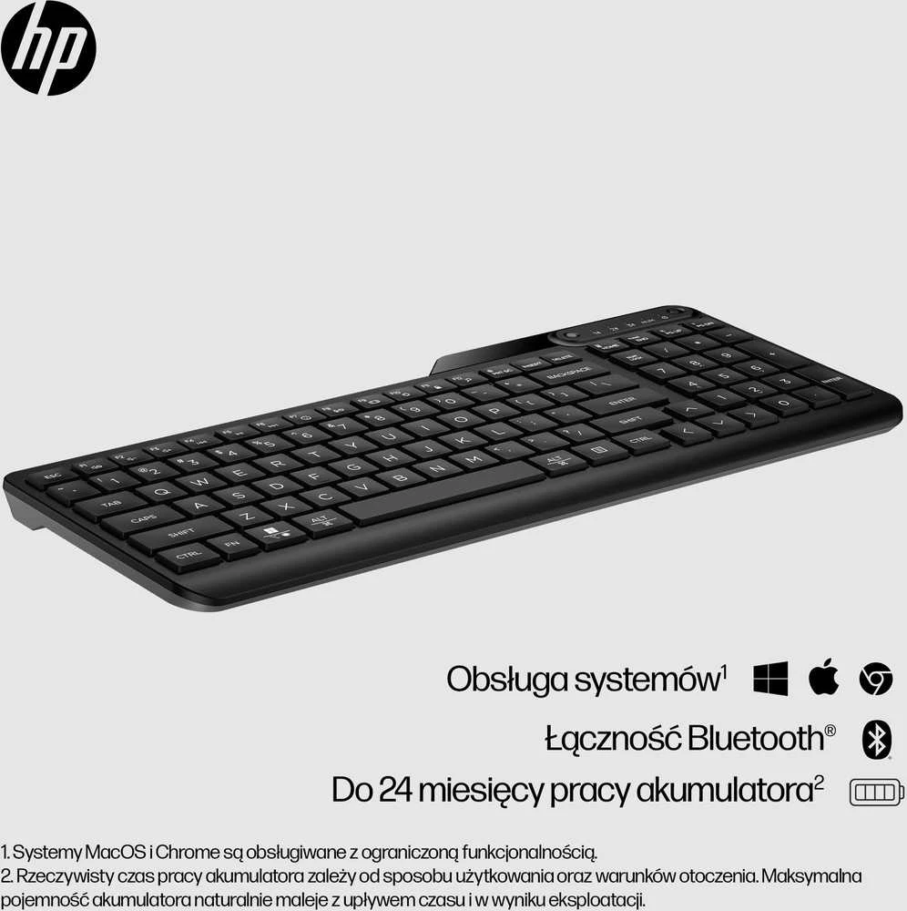 „Hewlett Packard“ (HP) „HP 460“ daugiafunkcis „Bluetooth“ klaviatūra