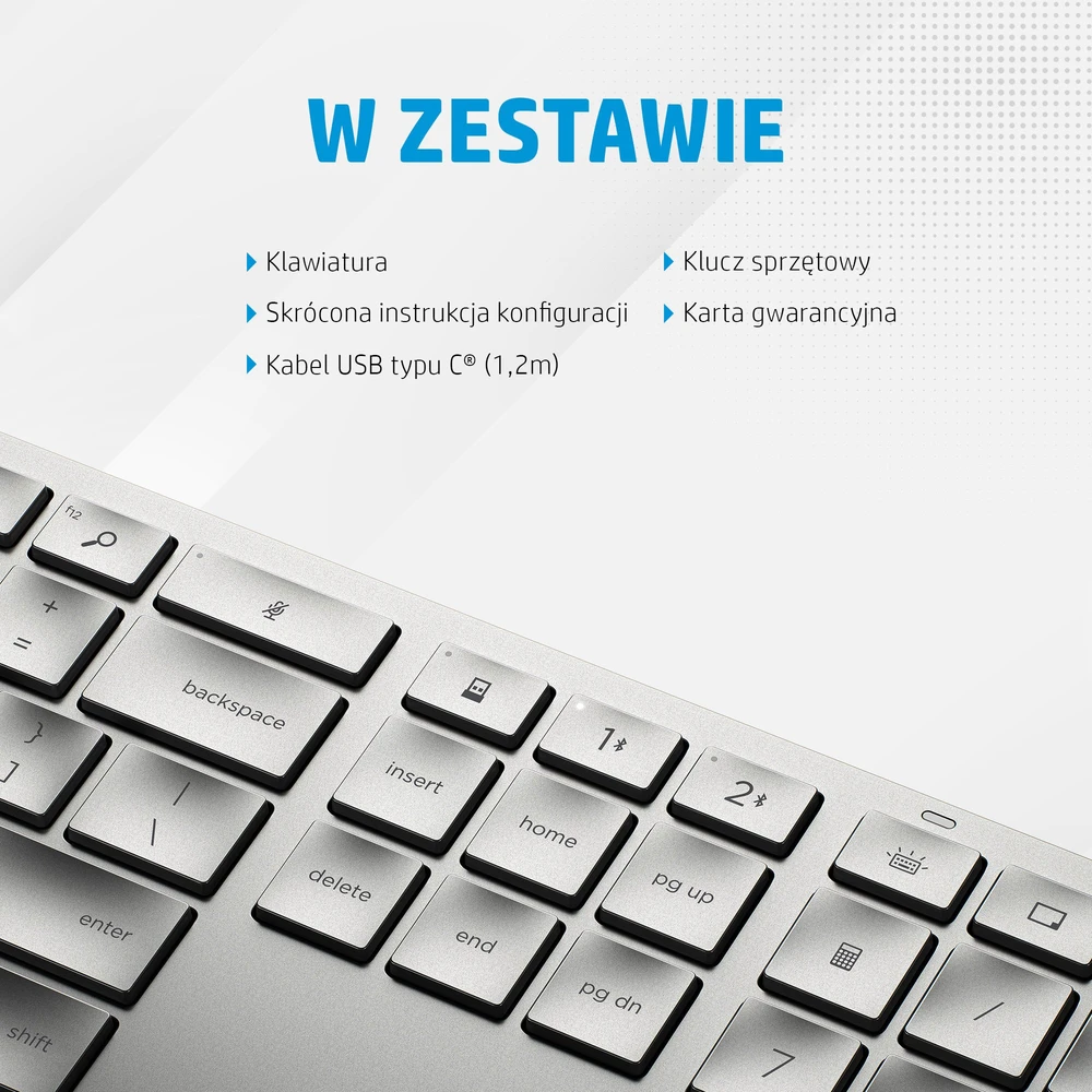 Klaviatūra HP 970 programuojamas belaidis K