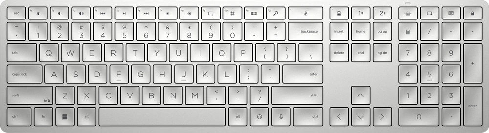 Klaviatūra HP 970 programuojamas belaidis K