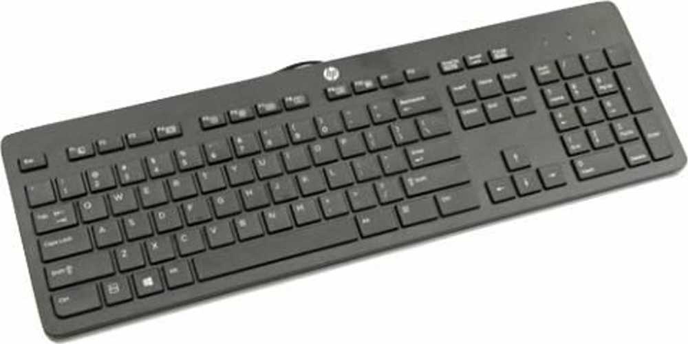 Klaviatūra Hewlett Packard (HP) Usb Slim Kb Win 8 Swe **New