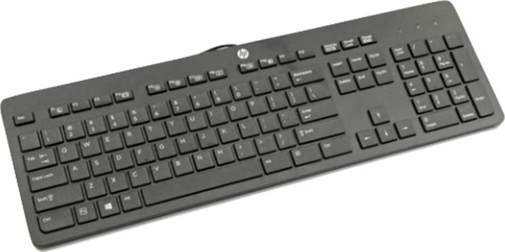 Klaviatūra HP Usb Slim Kb Win 8 Swi **New