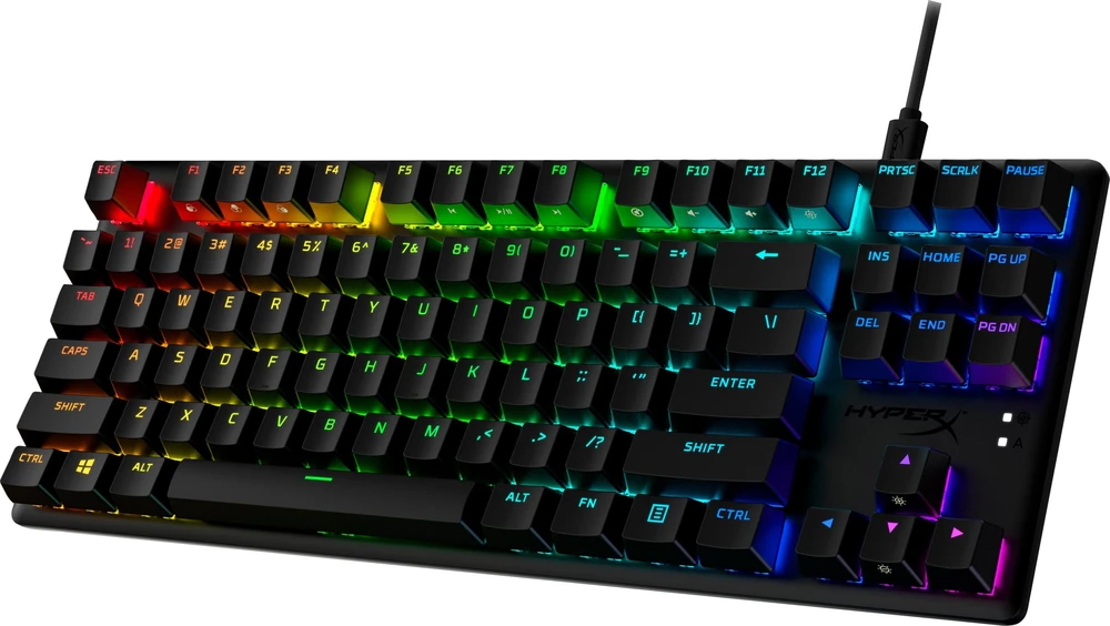 HyperX Alloy Origins Core PBT HX Mėlyna - mechaninė žaidimų klaviatūra