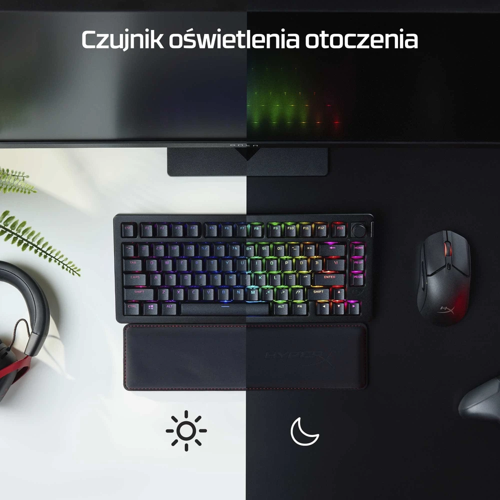 Klaviatūra HyperX Alloy Rise 75 SWE (W) - Linear Switch